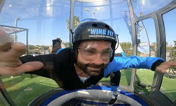 Session de simulateur de chute libre Windfly Canet-en-Roussillon pas chère 