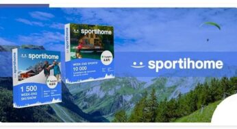 Vente privée de coffrets cadeau Sportihome moins chers pour offrir des weekends sportifs