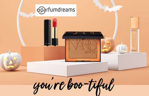 20% de réduction sur tous les produits de maquillage sur Parfumdreams