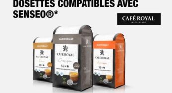 34% remise sur toutes les dosettes pour Senseo de Café Royal ☕️