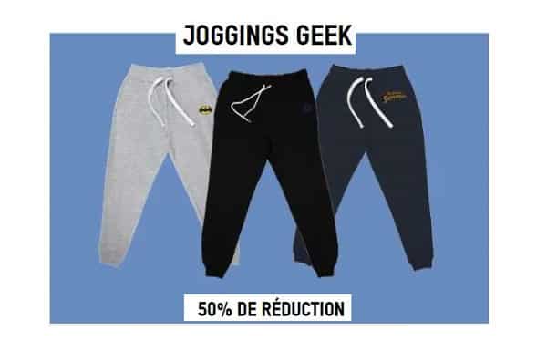 50% de réduction sur les pantalons de survêtement sur zavvi