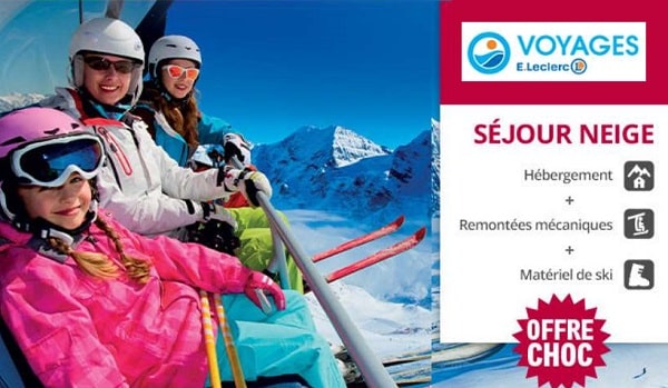 Bon plan séjour ski tout compris (logement, matériels, forfait)