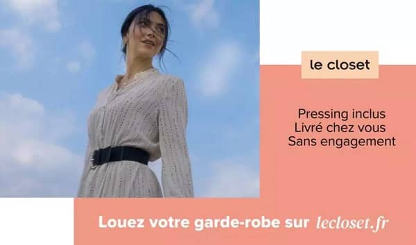 Box de vêtements au choix Le Closet moins cher : à partir de 27 € le premier mois