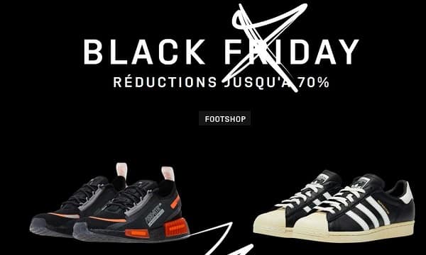 Footshop Black Friday : 25% de reduction sur tout (même les articles deja remisés)