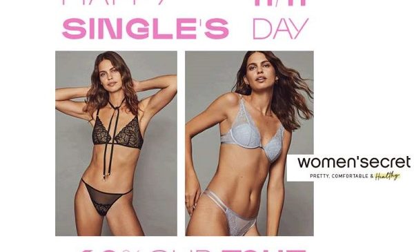 Happy Single ́s Day ! -40 % et plus sur TOUT Women’secret