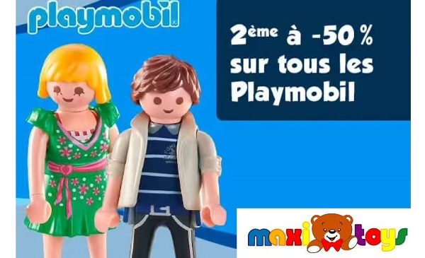 Maxitoys - Playmobil en avant les pourcents : la 2ème boite à -50%
