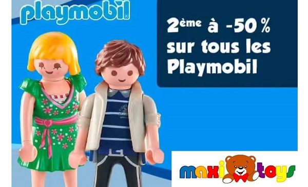 Maxitoys - Playmobil en avant les pourcents : la 2ème boite à -50% 