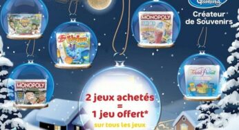 Offre de Noel Hasbro Gaming 🎅 2 jeux achetés = 1 jeu offert (remboursement différé)