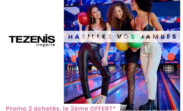 Offre leggings et collants Tezenis