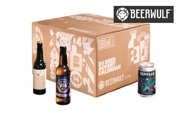 Promo Calendrier de l’Avent de la Bière Artisanale Beerwulf : 53,45€ (port inclus) au lieu de 65,99€