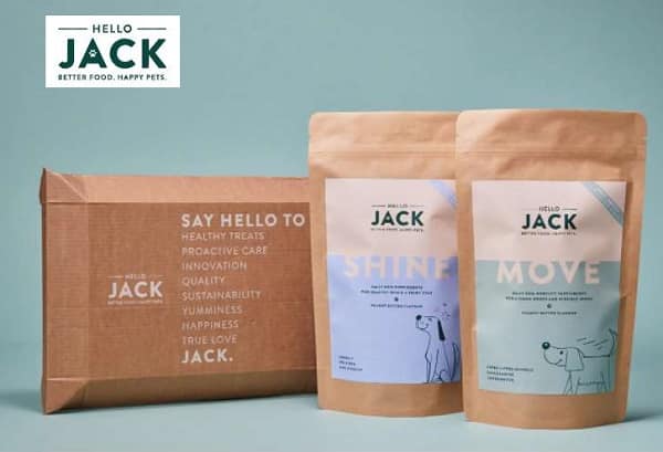 sur les compléments alimentaires pour chien Hello Jack