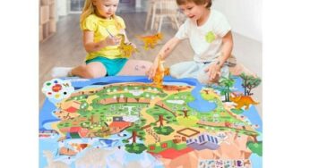 JOUET : 9,99€ le kit de peinture et activités dinosaure Goldge (figurines, peintures, tatouages…)