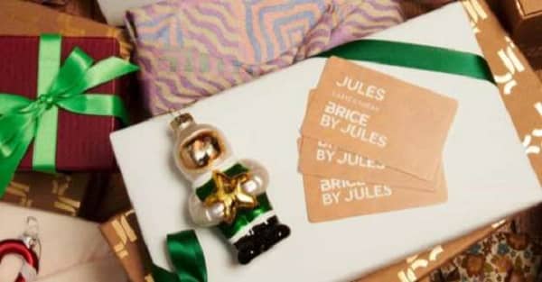 10% de remise sur les cartes cadeaux jules