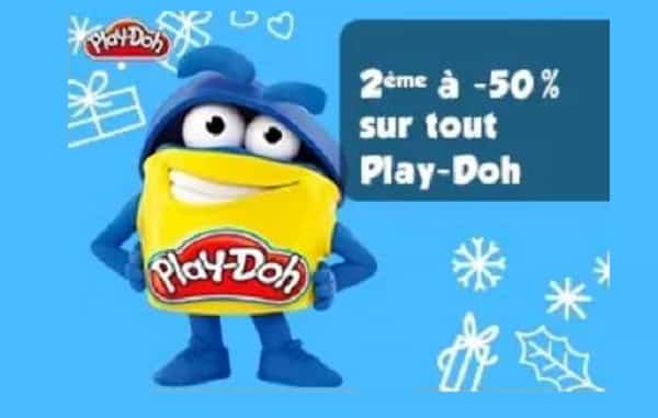 Offre Maxitoys - Play-Doh : 50% de remise immédiate sur le second article