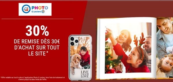 remise de 30% sur tous vos travaux photo leclerc