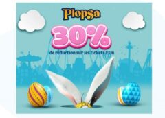30% de remise sur le prix de l'entrée plopsaland la panne ou plopsaqua la panne