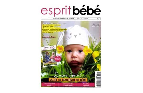 Abonnement magazine Esprit Bébé pas cher : 23€ les 10 numéros au lieu du double