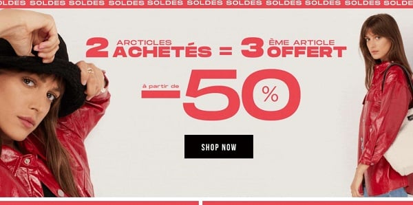 Bonnes affaires soldes MOA toutes les démarques à minimum -50%