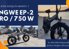 Présentation et test du Engwe EP-2 Pro 750 W : le vélo électrique pliable à pneus larges ultra puissant (jusqu’à 45km/h)