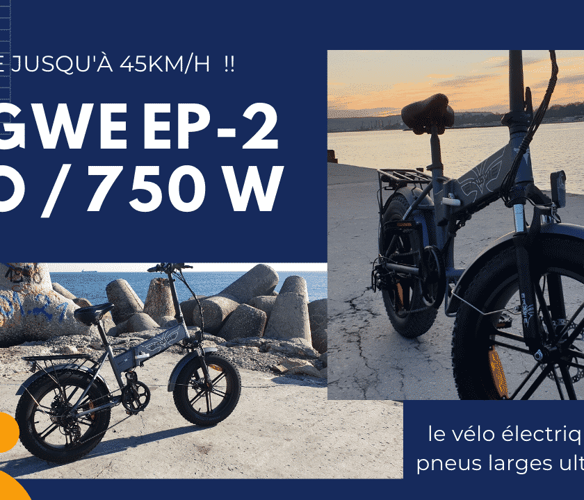 Présentation et test du Engwe EP-2 Pro 750 W