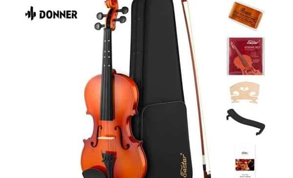 promotion violon pour débutant Eastar EVA-2 avec étui, archet, chevalet...