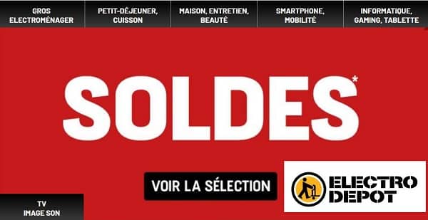 Soldes Electro Dépôt : bonnes affaires Tv, Son, High-tech, électroménager …