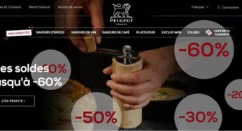 Soldes sur Peugeot Saveurs : jusqu’à -60% sur une sélection de moulins, tire-bouchons, carafes, verres et coffrets cadeaux