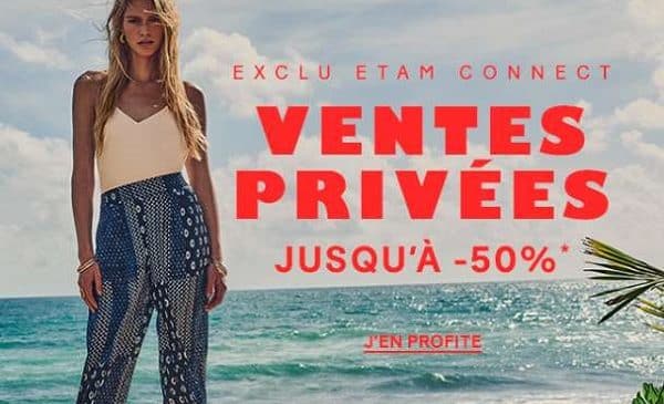 Vente privée ETAM