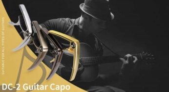 Musique : 2,59€ le capodastre pour guitare Donner DC-2 (pour guitare acoustique et électrique) 🎸 livraison gratuite