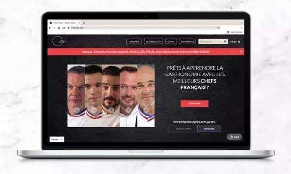 Jusqu’à -50% de remise sur les abonnements Voila Chef (classes vidéo de chefs français en illimitées)