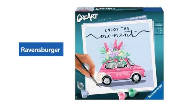 remise sur toute la gamme creart ravensburger peinture par numéros pour adultes