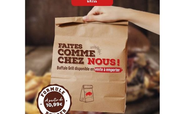 remise sur votre prochaine commande buffalo grill à emporter code promo