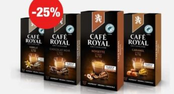 25% de remise sur les capsules aromatisées Café Royal compatibles Nespresso ☕️