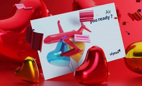 Envoyez vous en l'air pour la Saint Valentin avec la carte cadeau billets d'avion de Ulysse