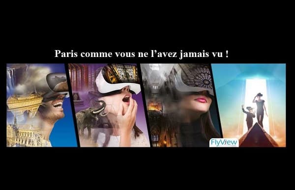 expériences de réalité virtuelle à flyview paris moins chères