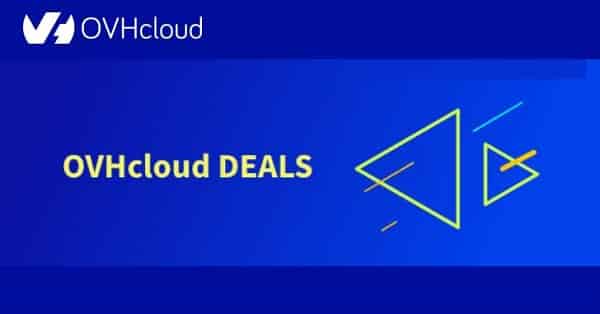 OVHcloud DEALS : des remises sur les solutions d’OVH (exemple domaine .eu 1,99 €, remises sur les serveurs dédiés, VPS, SMS Pro…)