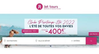 Offre spéciale Jet Tours avec jusqu’à 400€ de remise par personne en réservant vos vacances d’été maintenant