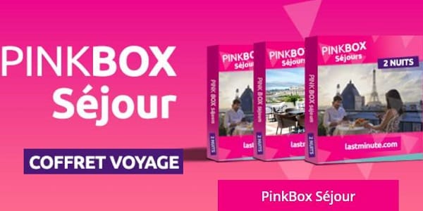 pinkbox séjour saint valentin de lastminute