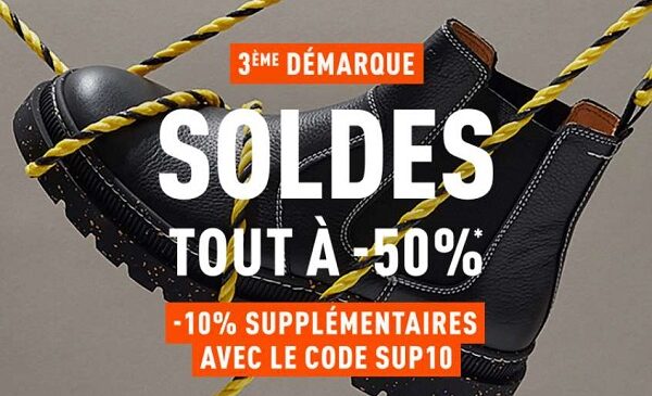 soldes pataugas nouvelle démarque jusqu’à 60% +10% suppl.