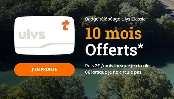 10 mois d’abonnement Ulys Classic ou Ulys Liber-t Vacances avec votre badge télépéage Ulys – VINCI Autoroutes 🚘