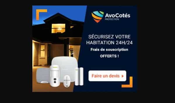 Avocotés Protection la télésurveillance 24 h 24 à prix abordable - devis gratuit et sans engagement