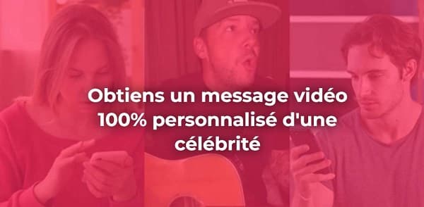 comment obtenir une vidéo personnalisée de célébrités