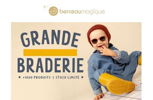 la grande braderie de berceau magique