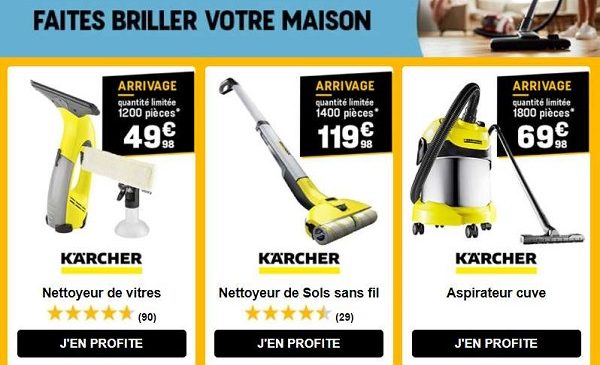 offre ménage de printemps electro dépôt