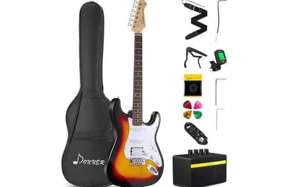 pack guitare électrique Donner DST-102S