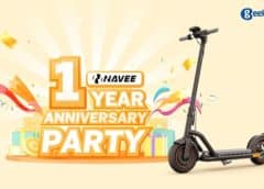 NAVEE célèbre son premier anniversaire et propose la trottinette électrique NAVEE N65 à prix cassée, cadeaux, concours…