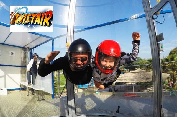 Session de simulateur de vols en chute libre Montpellier moins chère chez Twist Air