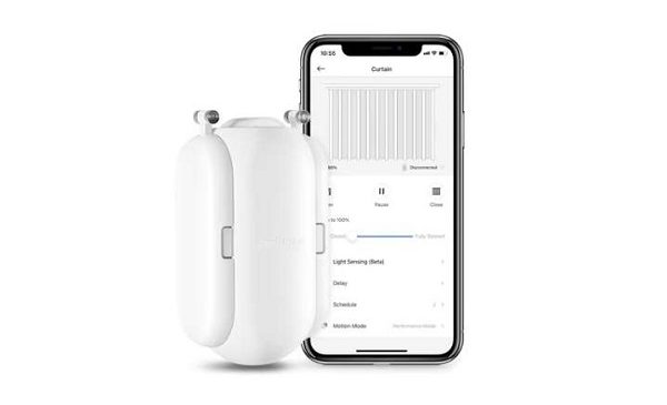 SwitchBot Curtain permettant de motoriser et connecter un rideau