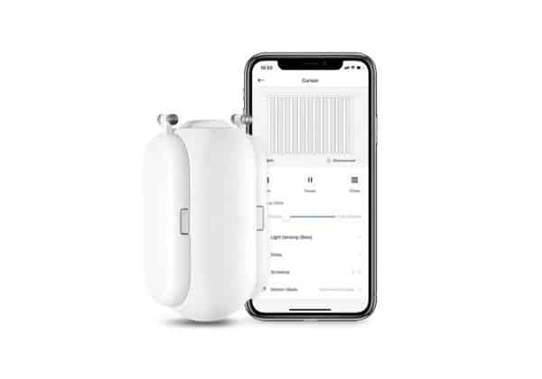 SwitchBot Curtain permettant de motoriser et connecter un rideau