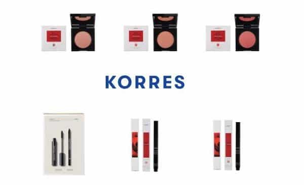 remise sur tous les maquillages Korres